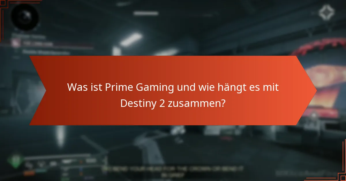 Wie beanspruche ich Destiny 2 Prime Gaming-Belohnungen?