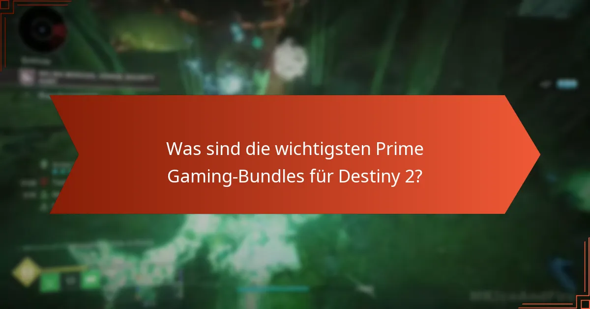 Wie haben Prime Gaming-Bundles die Destiny 2-Community beeinflusst?